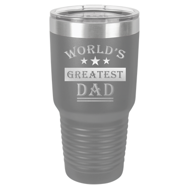 World's Greatest Dad 30oz Ringneck Tumbler